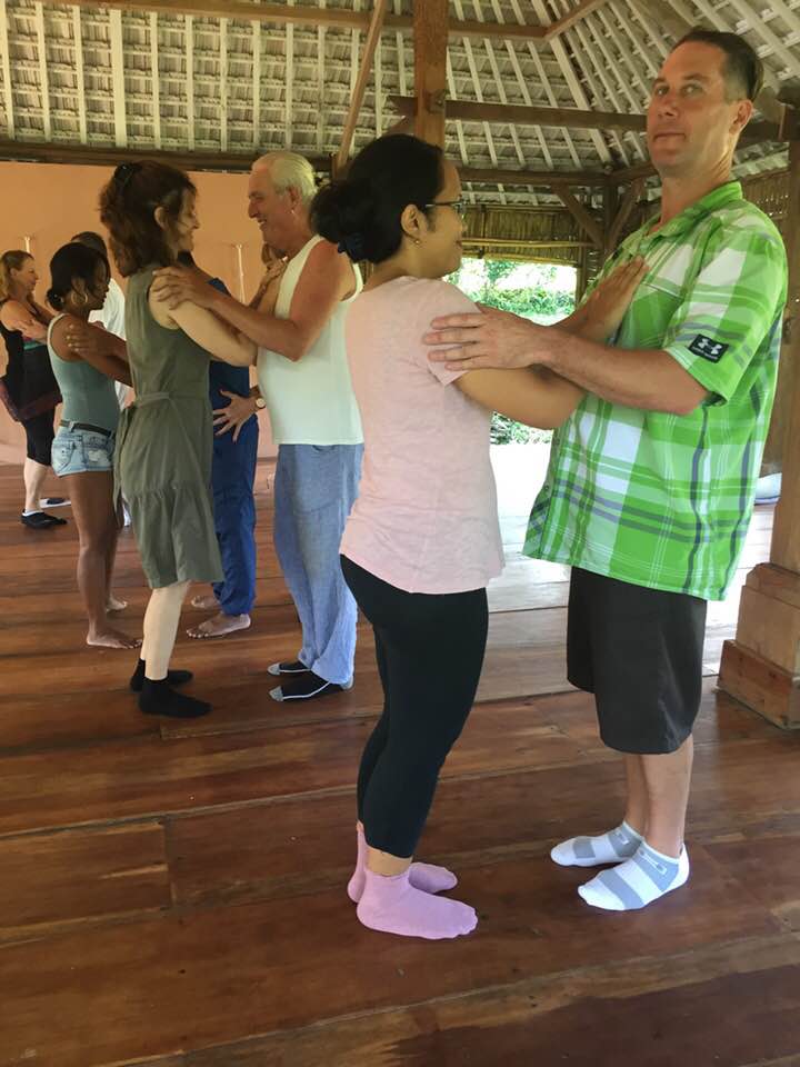 holistic tango: exercise to feel the connection to the leader 